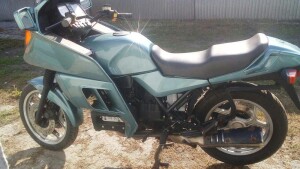 Кастом на базе BMW K75 custom
